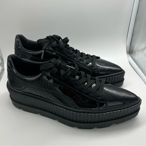 Fenty x Puma Patent Leather Platform Pointed Toe Creepers